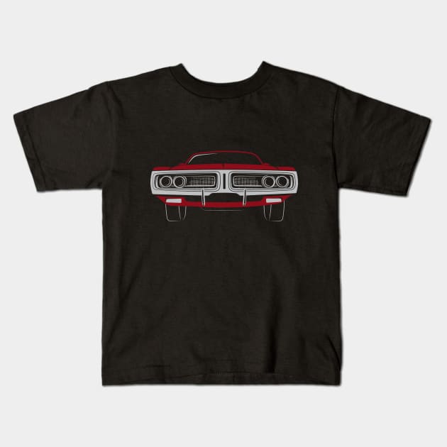 Dodge Charger R/T 1969 Kids T-Shirt by CandyUPlanet